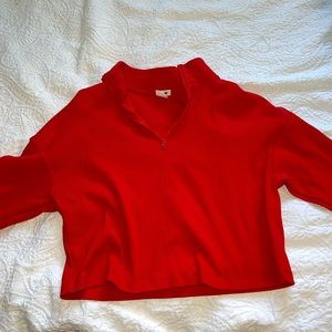 Garage crop long sleeve